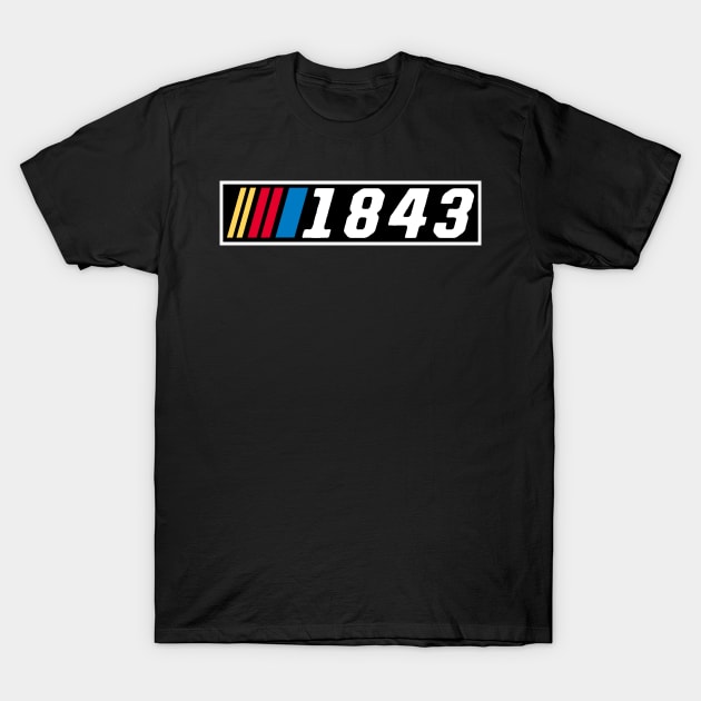 1843 T-Shirt by Luna Lovers